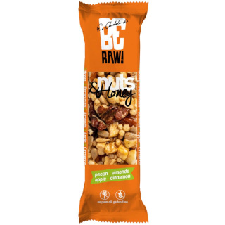BeRaw Purella Nuts&Honey bar pecan 30g