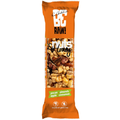 BeRaw Purella Nuts&Honey bar pecan 30g BeRaw Purella Nuts&Honey bar pecan 30g