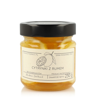 Cytrynki z rumem 230g Eterno