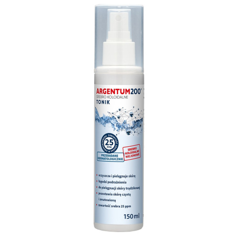 AURA HERBALS Srebro Koloidalne 25 ppm Argentum200 aerozol 150ml AURA HERBALS Srebro Koloidalne 25 ppm Argentum200 aerozol 150ml