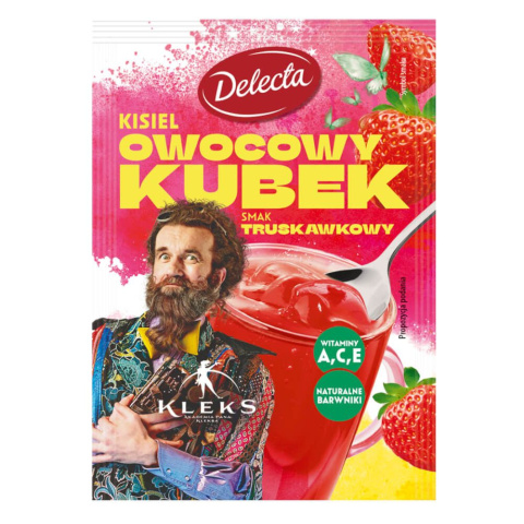 DELECTA AKADEMIA PANA KLEKSA KISIEL OWOCOWY KUBEK SMAK TRUSKAWKOWY - 30G DELECTA AKADEMIA PANA KLEKSA KISIEL OWOCOWY KUBEK SMAK TRUSKAWKOWY - 30G