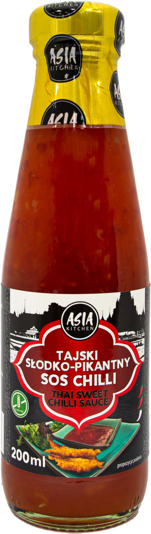 ASIAN KITCHEN Tajski sos słodko – pikantny chilli 200ml ASIAN KITCHEN Tajski sos słodko – pikantny chilli 200ml