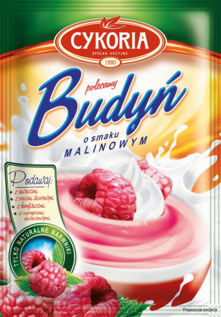 CYKORIA Budyń o smaku malinowym 40g