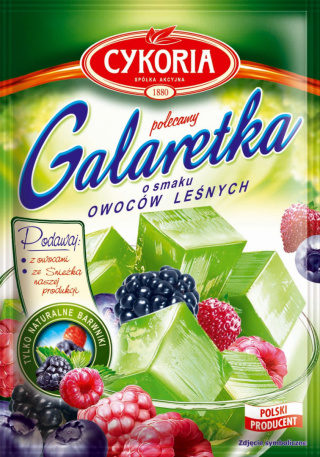 CYKORIA Galaretka o smaku owoców leśnych 75g