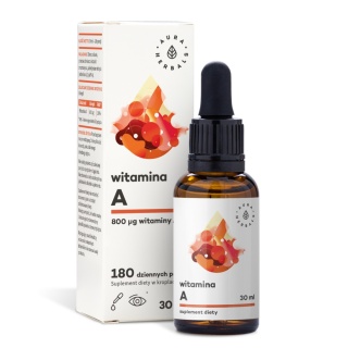 AURA HERBALS Witamina A, krople 30 ml