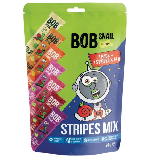 BOB SNAIL Zestaw przekąsek owocowych 98g
