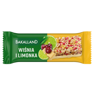 Baton zbożowy BA!lans Wiśnia z Limonką 38G Batonik