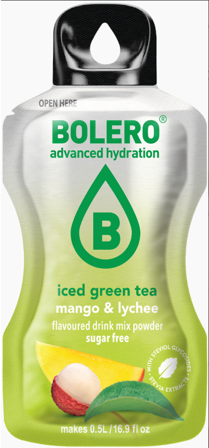 Bolero Drink Iced Green Tea Mango&Lychee 3g na 500ml Bolero Drink Iced Green Tea Mango&Lychee 3g na 500ml