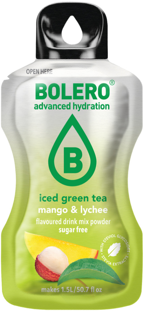 Bolero Drink Iced Green Tea Mango&Lychee 8g na 1,5l Bolero Drink Iced Green Tea Mango&Lychee 8g na 1,5l
