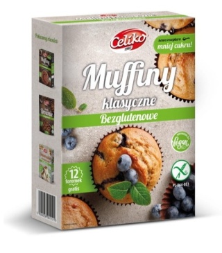 CELIKO Muffiny klasyczne bezglutenowe 280g