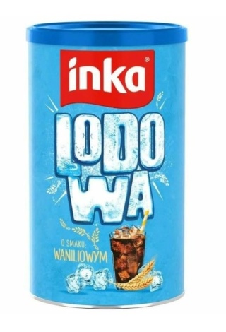 Inka lodowa rozpuszczalna kawa zbożowa o smaku waniliowym 120G
