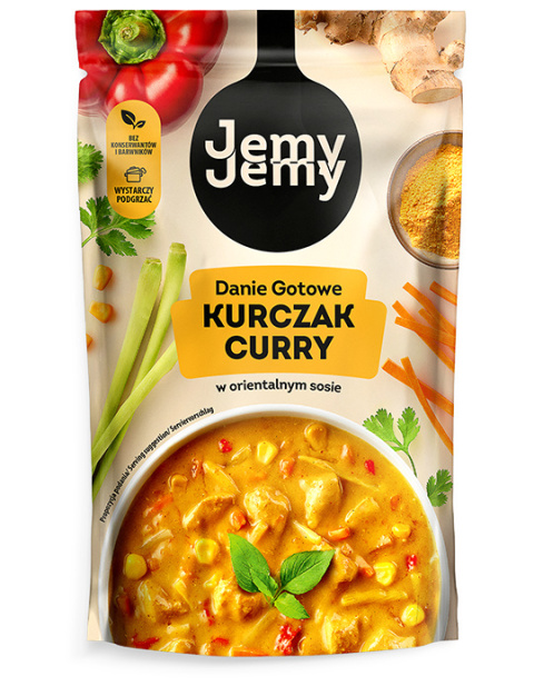 JEMY JEMY Kurczak w sosie curry 360g JEMY JEMY Kurczak w sosie curry 360g
