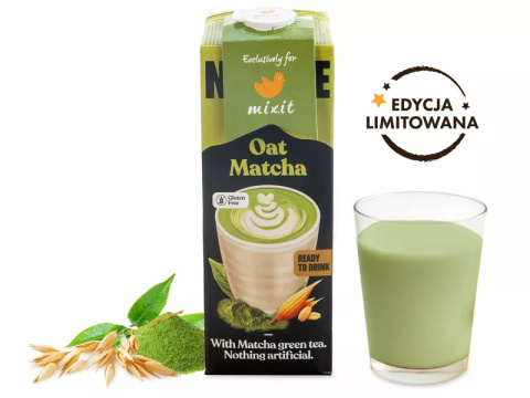 MIXIT Matcha Oat - napój owsiany 1l MIXIT Matcha Oat - napój owsiany 1l