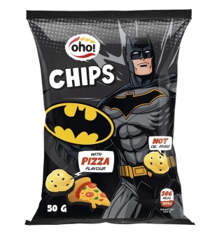 Oho Chipsy kukurydziane o smaku pizzy 50g