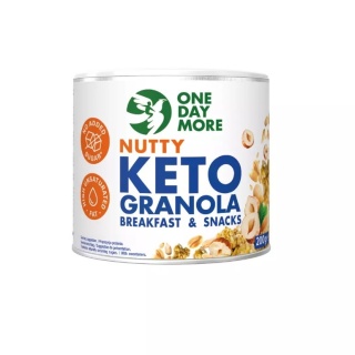 OneDayMore Granola KETO orzechowa 200g