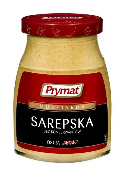 PRYMAT Musztarda sarepska ostra 185g