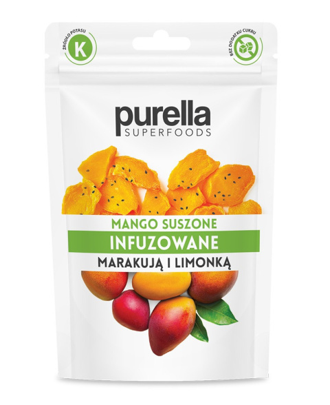 PURELLA Superfoods Mango infuzowane 55g PURELLA Superfoods Mango infuzowane 55g