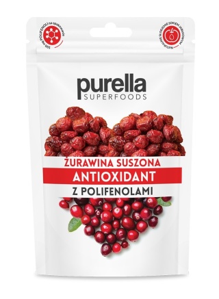 PURELLA Superfoods Żurawina suszona ANTIOXIDANT 70g