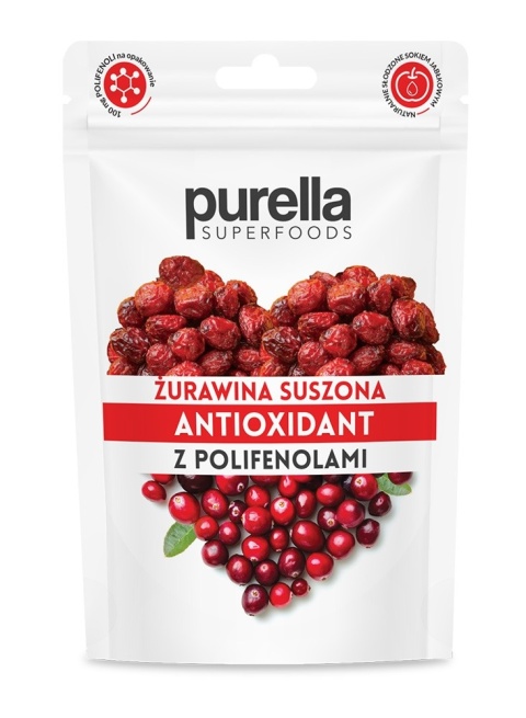 PURELLA Superfoods Żurawina suszona ANTIOXIDANT 70g PURELLA Superfoods Żurawina suszona ANTIOXIDANT 70g