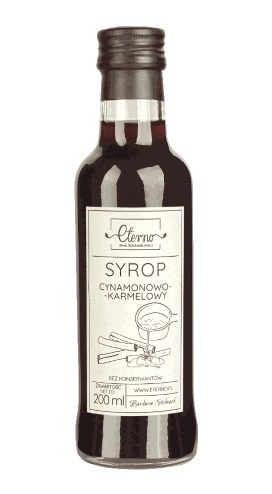 ETERNO Syrop cynamonowo-karmelowy 200ml