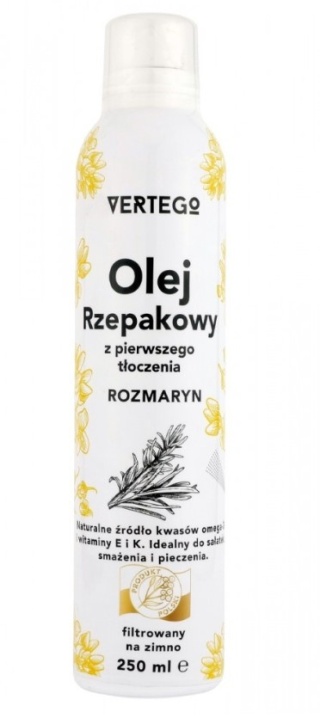 VERTEGO OLEJ RZEPAKOWY ROZMARYN SPRAY 250ml