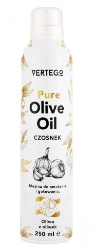 VERTEGO PURE OLIVE OIL CZOSNEK SPRAY 250ml