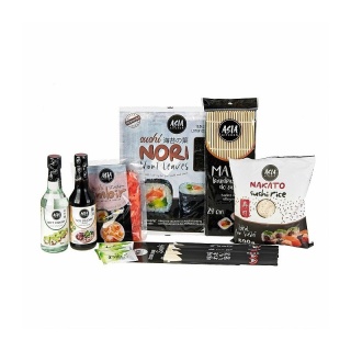 ASIA KITCHEN Zestaw do sushi Premium SILVER dla 4-6 osób