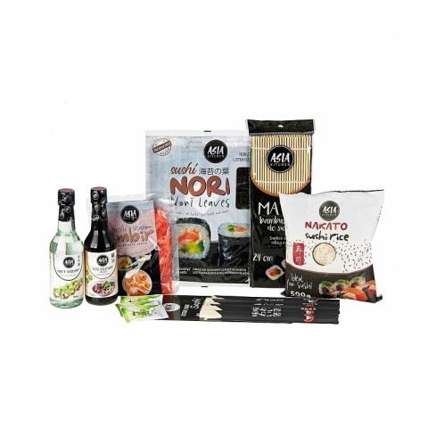 ASIA KITCHEN Zestaw do sushi Premium SILVER dla 4-6 osób