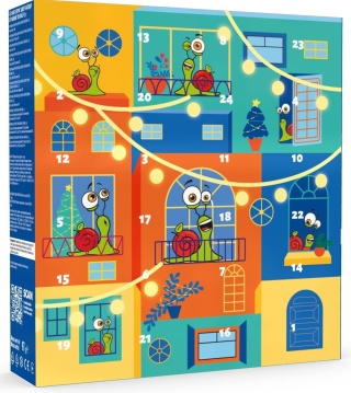 BOB SNAIL Kalendarz Adwentowy 97g