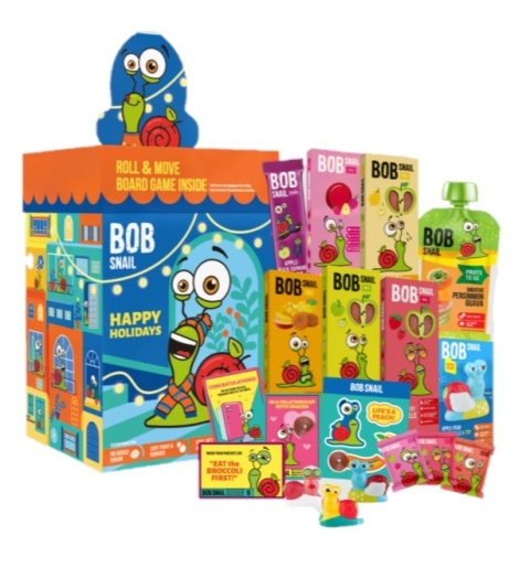 BOB SNAIL Zestaw świąteczny duży BOX 300g