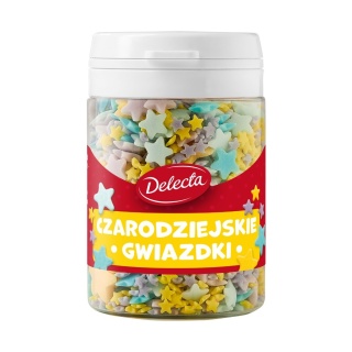 DELECTA posypka CZARODZIEJSKIE GWIAZDKI mix dekoracji 48g