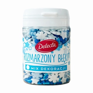DELECTA posypka ROZMARZONY BŁĘKIT mix dekoracji 55g