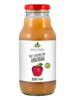 DOLINA CZERSKA NFC Sok tłoczony JABŁKO 330ml szkło