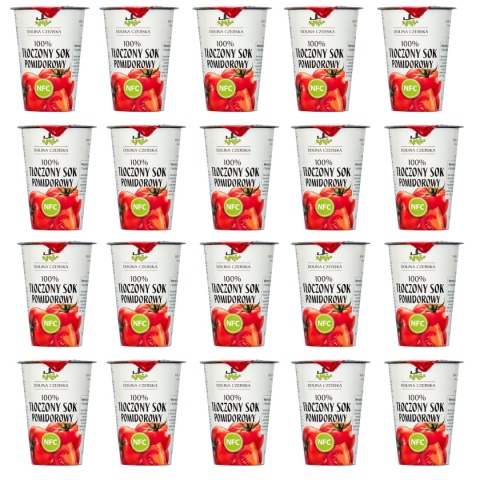 DOLINA CZERSKA NFC Sok tłoczony POMIDOR 195ml 20x kubek