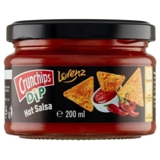 LORENZ Sos Crunchips Dip Hot Salsa 200ml